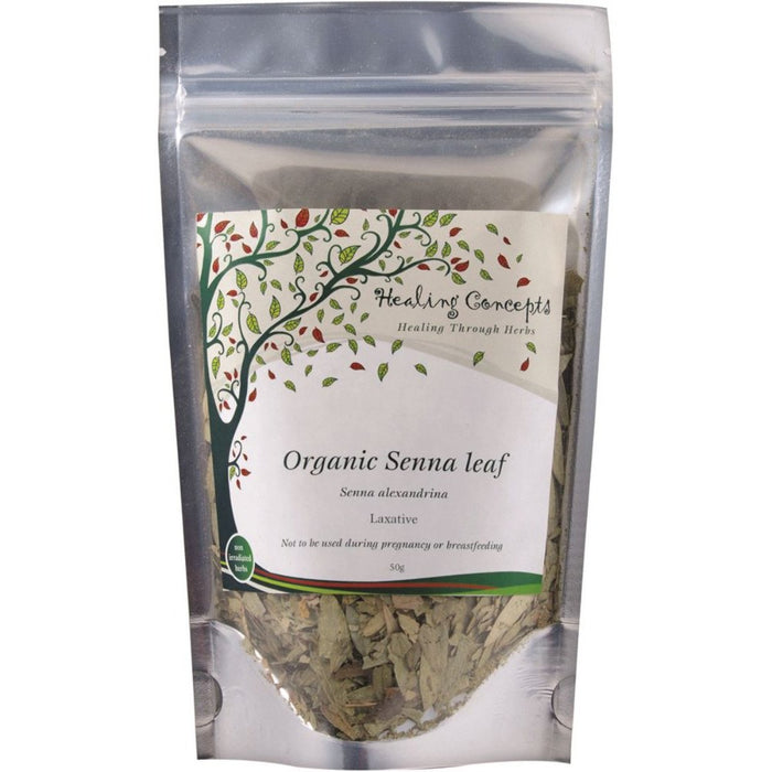HEALING CONCEPTS Organic Senna Leaf Tea 50g - Go Vita Burwood