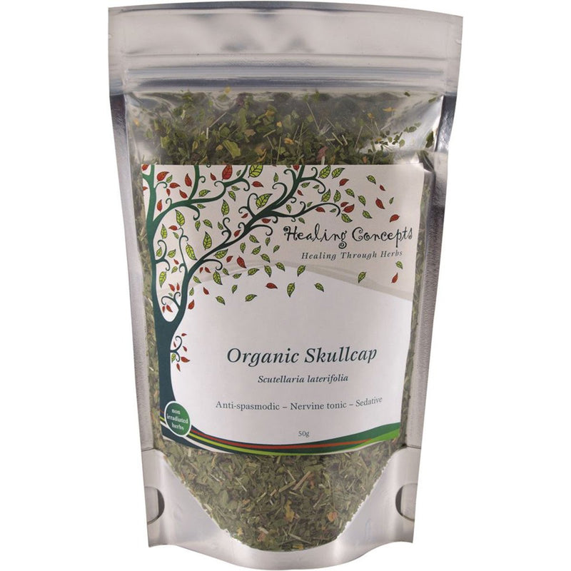 HEALING CONCEPTS Organic Skullcap Tea 50g - Go Vita Burwood