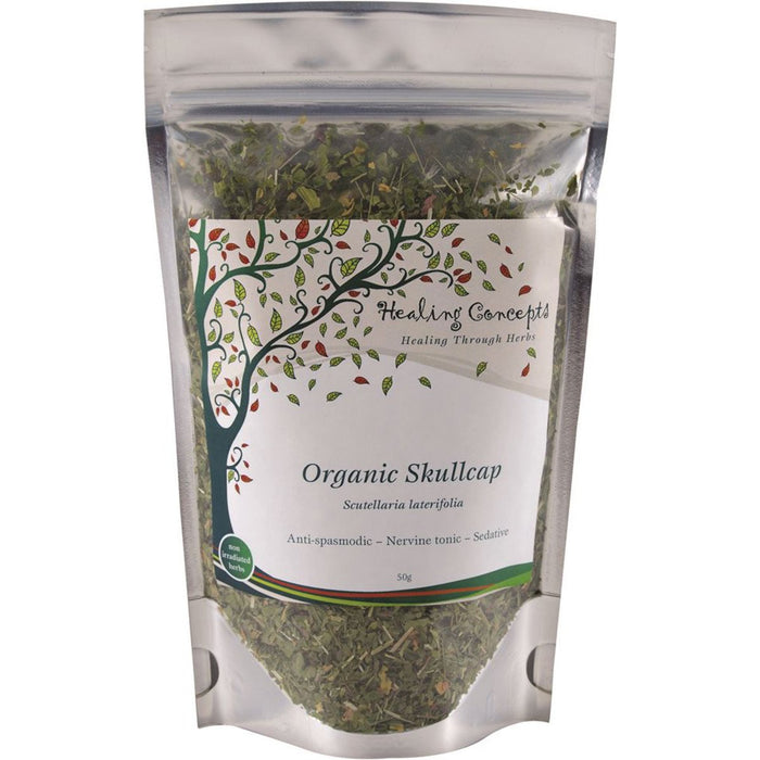 HEALING CONCEPTS Organic Skullcap Tea 50g - Go Vita Burwood