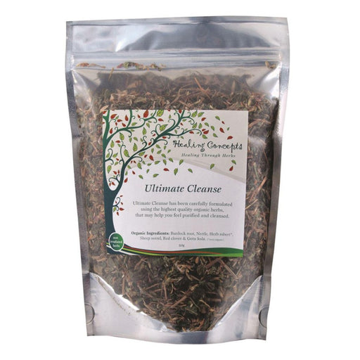HEALING CONCEPTS Organic Ultimate Cleanse Tea 50g - Go Vita Burwood