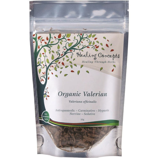 HEALING CONCEPTS Organic Valerian Tea 50g - Go Vita Burwood