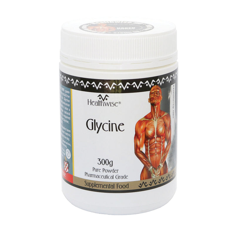 HEALTHWISE Glycine 300G - Go Vita Burwood