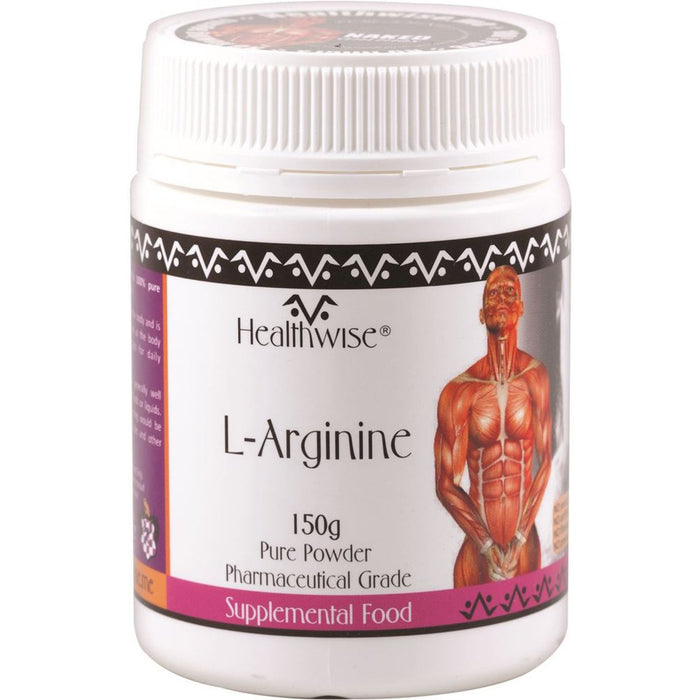 HEALTHWISE L-Arginine 150g Powder - Go Vita Burwood