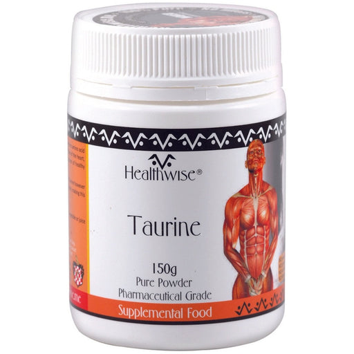 HEALTHWISE L-Taurine 150g Powder - Go Vita Burwood