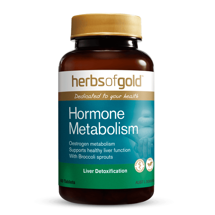 HERBS OF GOLD Hormone Metabolism 60T - Go Vita Burwood