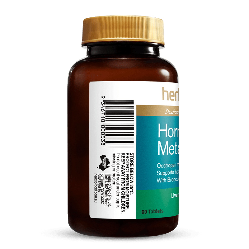 HERBS OF GOLD Hormone Metabolism 60T - Go Vita Burwood