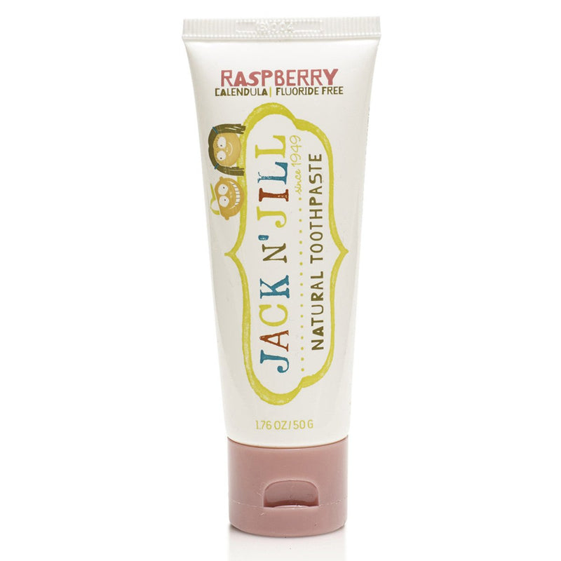 JACK N' JILL Natural Toothpaste with Calendula (Fluoride Free) 50g - Go Vita Burwood