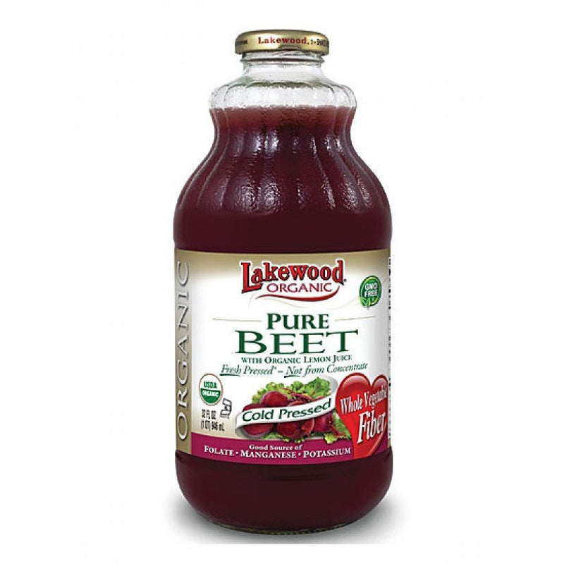 LAKEWOOD Organic PURE Beet 946ml - Go Vita Burwood