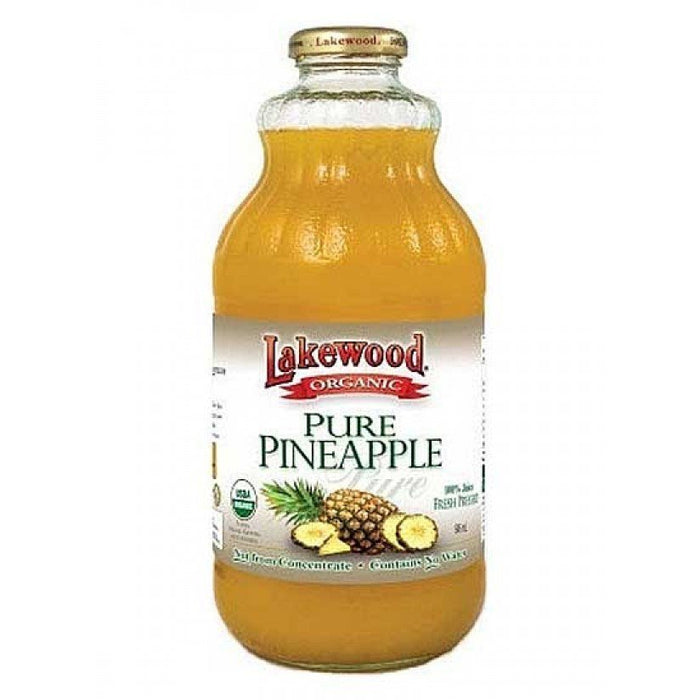 LAKEWOOD Organic PURE Pineapple 946ml - Go Vita Burwood