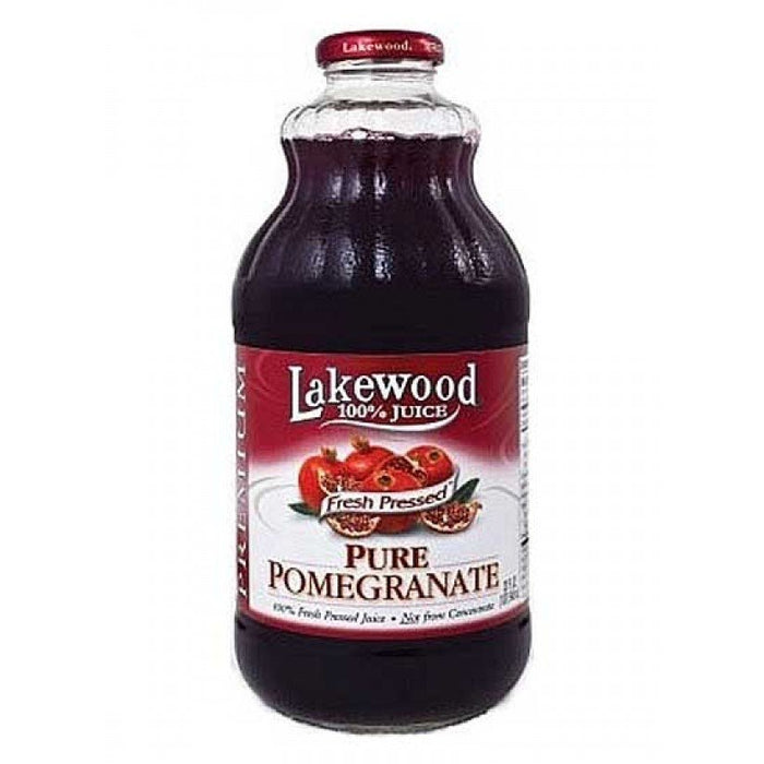 LAKEWOOD Organic PURE Pomegranate 946ml - Go Vita Burwood