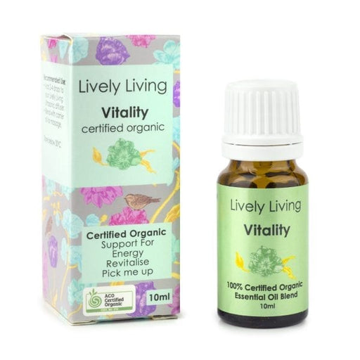 LIVELY LIVING Vitality Organic 10ml - Go Vita Burwood