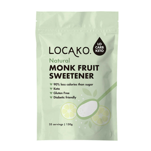 LOCAKO Monk Fruit Sweetner 150G - Go Vita Burwood