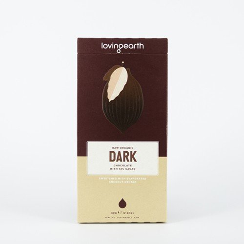 LOVING EARTH 72% Dark Chocolate - Go Vita Burwood