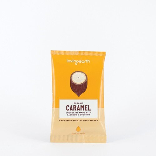 LOVING EARTH Caramel Chocolate 30g - Go Vita Burwood