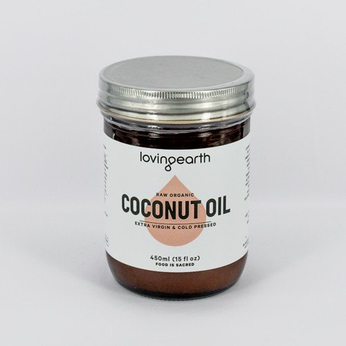 LOVING EARTH Cold Pressed Coconut Oil 450ml - Go Vita Burwood