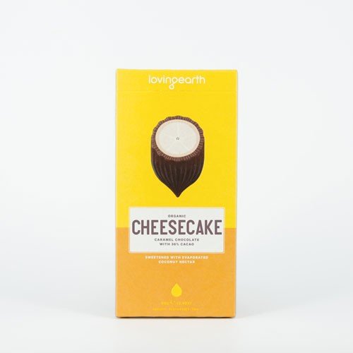 LOVING EARTH Lemon Cheesecake Caramel 80g - Go Vita Burwood