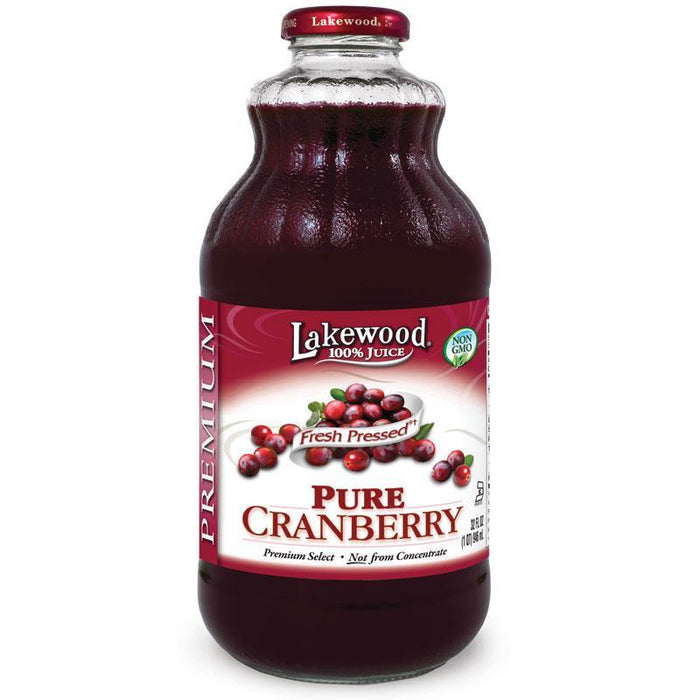 LAKEWOOD PURE Cranberry 946ml - Go Vita Burwood
