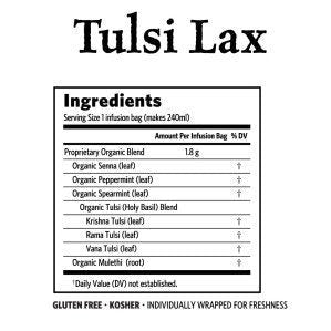 ORGANIC INDIA Tulsi Lax 25 TB - Go Vita Burwood