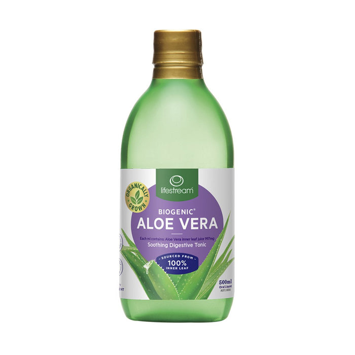 LIFESTREAM Biogenic Aloe Vera Juice - Go Vita Burwood