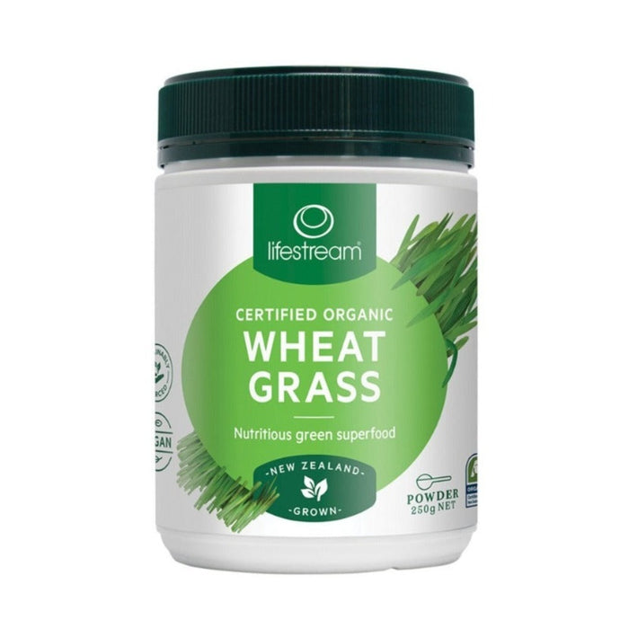 LIFESTREAM Organic Wheat Grass - Go Vita Burwood