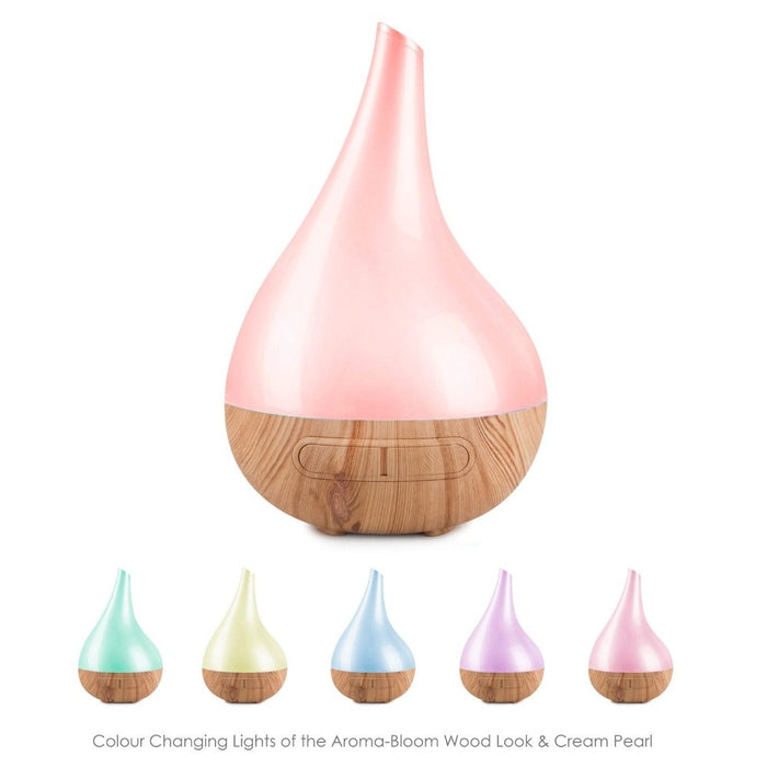 LIVELY LIVING Aroma Bloom With Colour Changing Lights - Go Vita Burwood