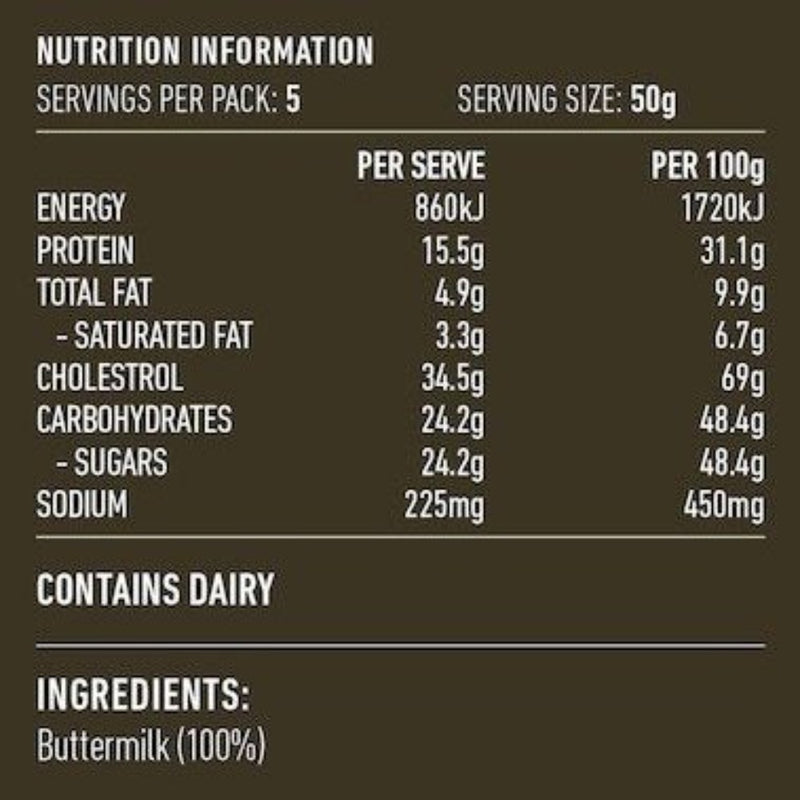 LOTUS Buttermilk Powder 250g - Go Vita Burwood