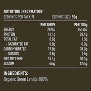 LOTUS Lentils Green Organic 250g - Go Vita Burwood