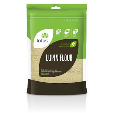 LOTUS Lupin Flour 400g - Go Vita Burwood