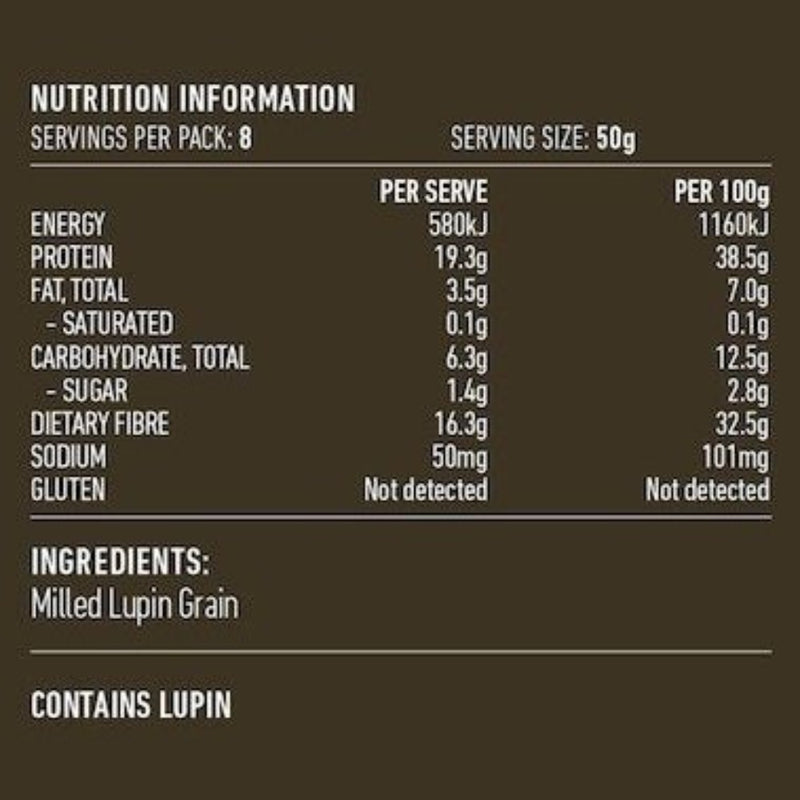 LOTUS Lupin Flour 400g - Go Vita Burwood