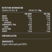 LOTUS Spelt Flour White Organic 1kg - Go Vita Burwood