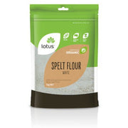 LOTUS Spelt Flour White Organic 1kg - Go Vita Burwood
