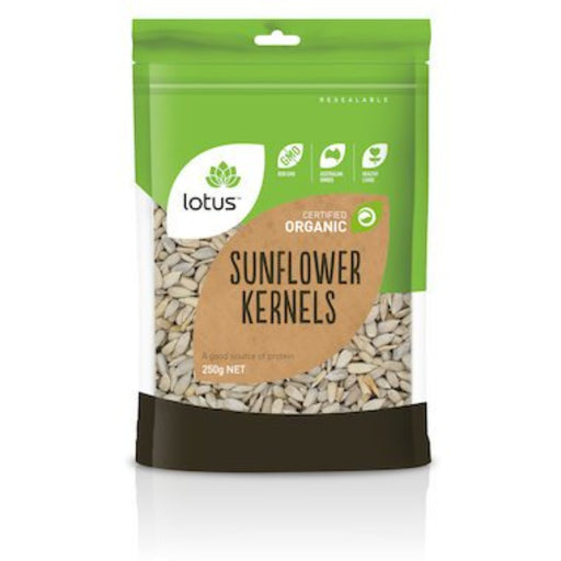 LOTUS Sunflower Kernels Organic 250g - Go Vita Burwood