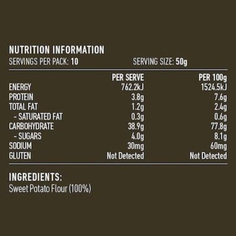 LOTUS Sweet Potato Flour 500g - Go Vita Burwood