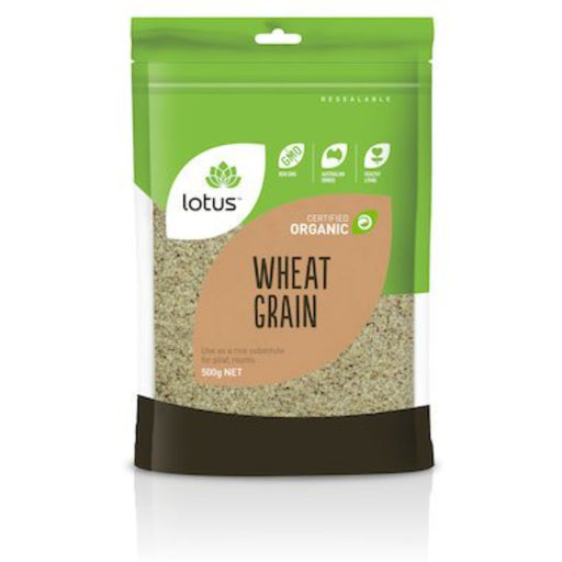 LOTUS Wheat Grain Organic 500g - Go Vita Burwood