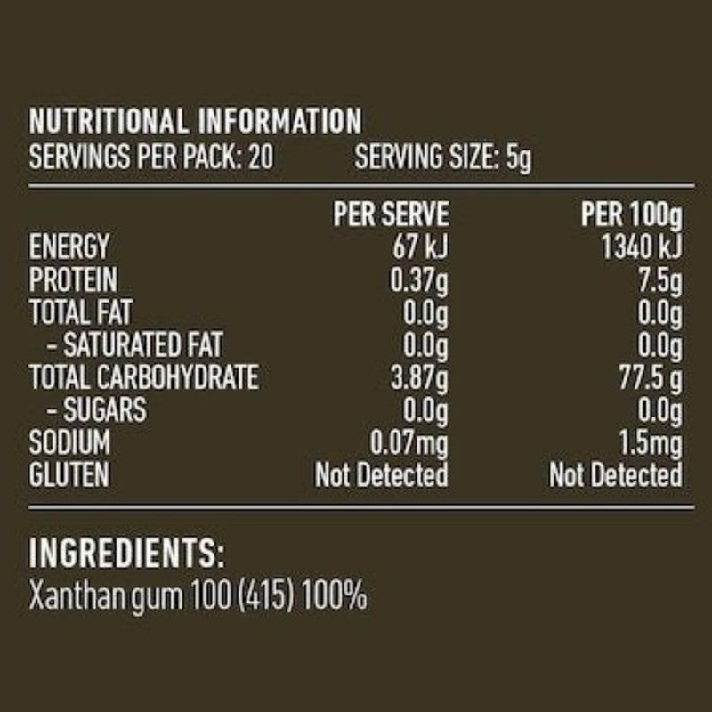 LOTUS Xanthan Gum 100g - Go Vita Burwood