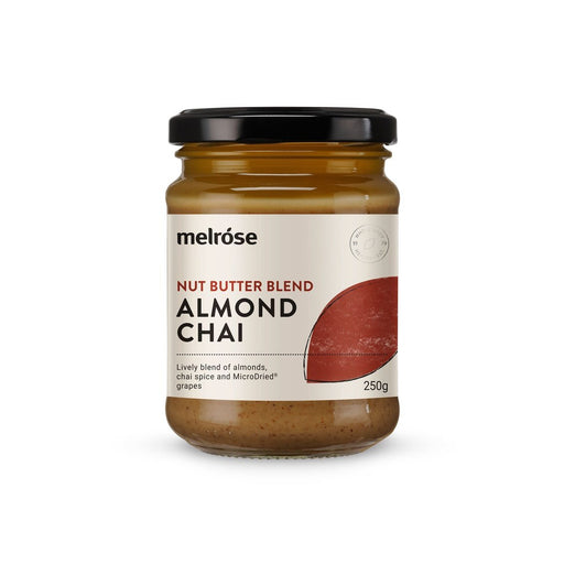 MELROSE Almond Chai Butter 250g - Go Vita Burwood