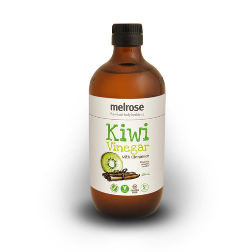 MELROSE Kiwi Vinegar With Cinnamon 500ml - Go Vita Burwood