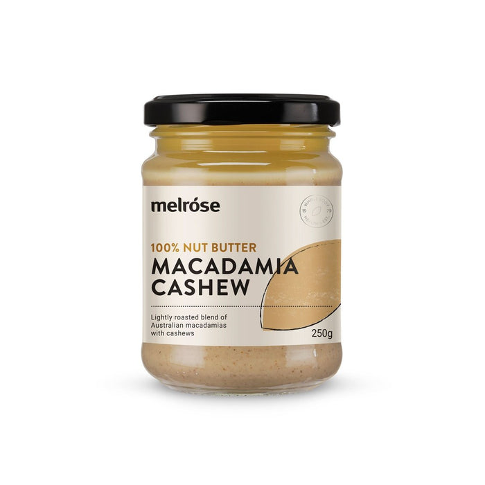 MELROSE Macadamia Cashew Butter 250g - Go Vita Burwood
