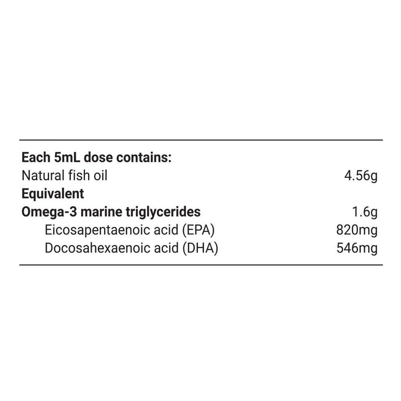 MELROSE Omega Fish Oil 500mL - Go Vita Burwood