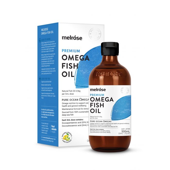 MELROSE Omega Fish Oil 500mL - Go Vita Burwood