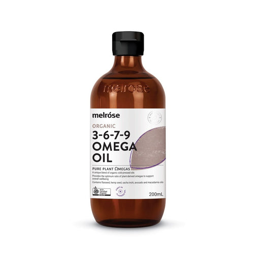 MELROSE Organic 3-6-7-9 Omega Oil - Go Vita Burwood