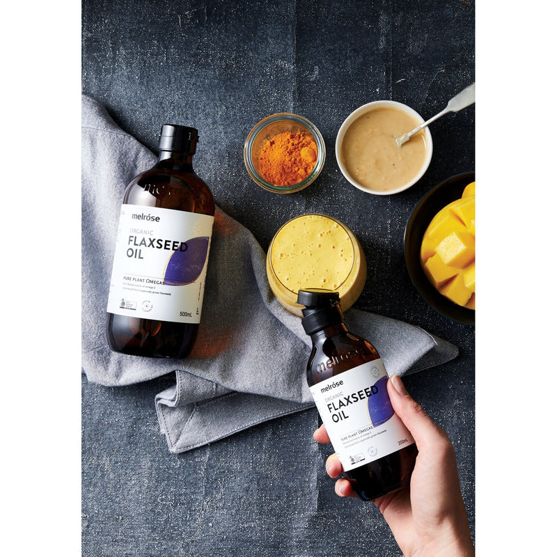 MELROSE Organic Flaxseed Oil - Go Vita Burwood