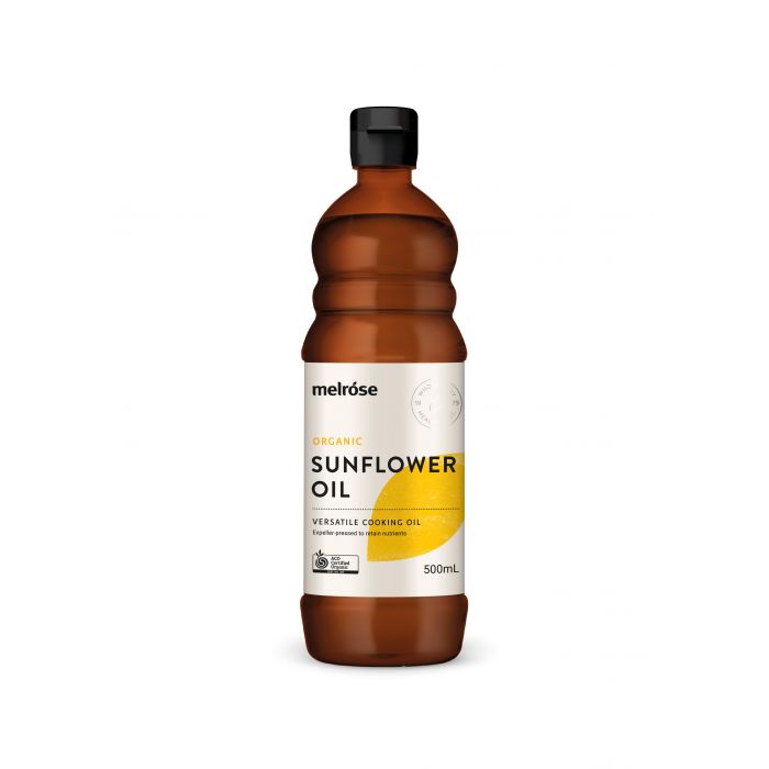 MELROSE Organic Sunflower Oil 500mL - Go Vita Burwood