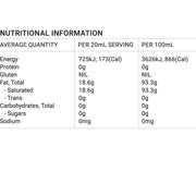 MELROSE Premium Liquid Coconut Oil 500ml - Go Vita Burwood