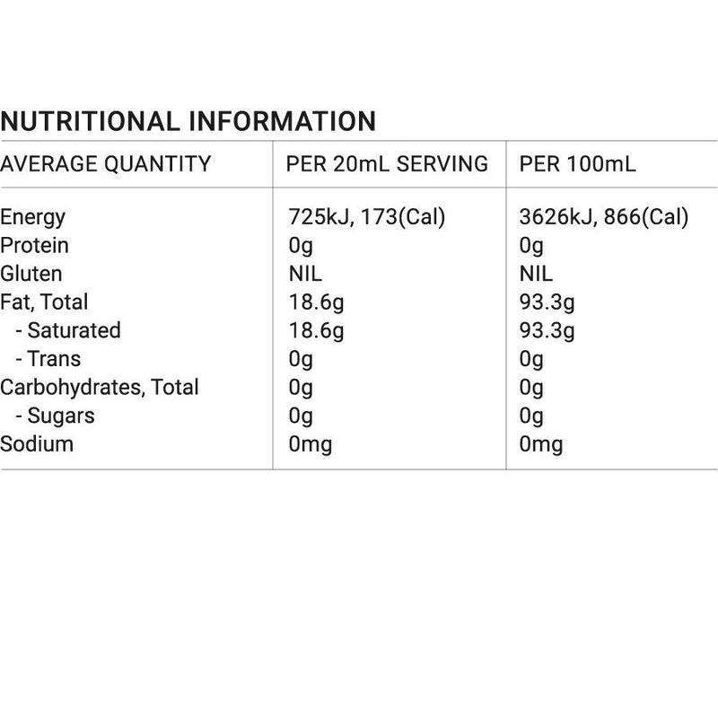 MELROSE Premium Liquid Coconut Oil 500ml - Go Vita Burwood