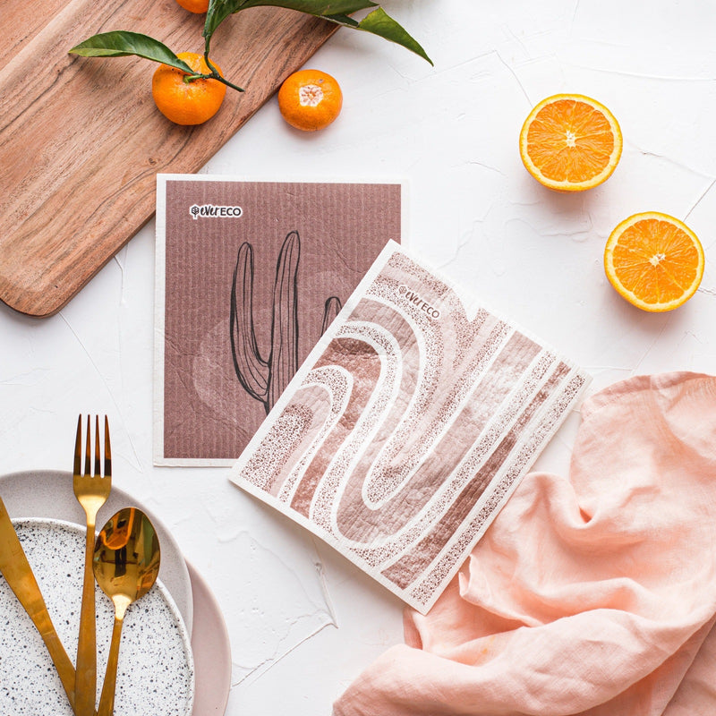 EVER ECO Sponge Cloth Palm Spring X2 - Go Vita Burwood