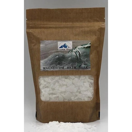 CRYSTAL MINES Magnesium Chloride Flakes & Bath Soaks 500g - Go Vita Burwood