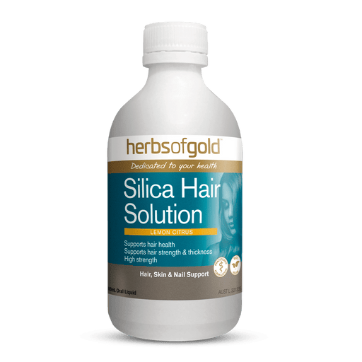 HERBS OF GOLD Silica Hair Solution 500Ml - Go Vita Burwood