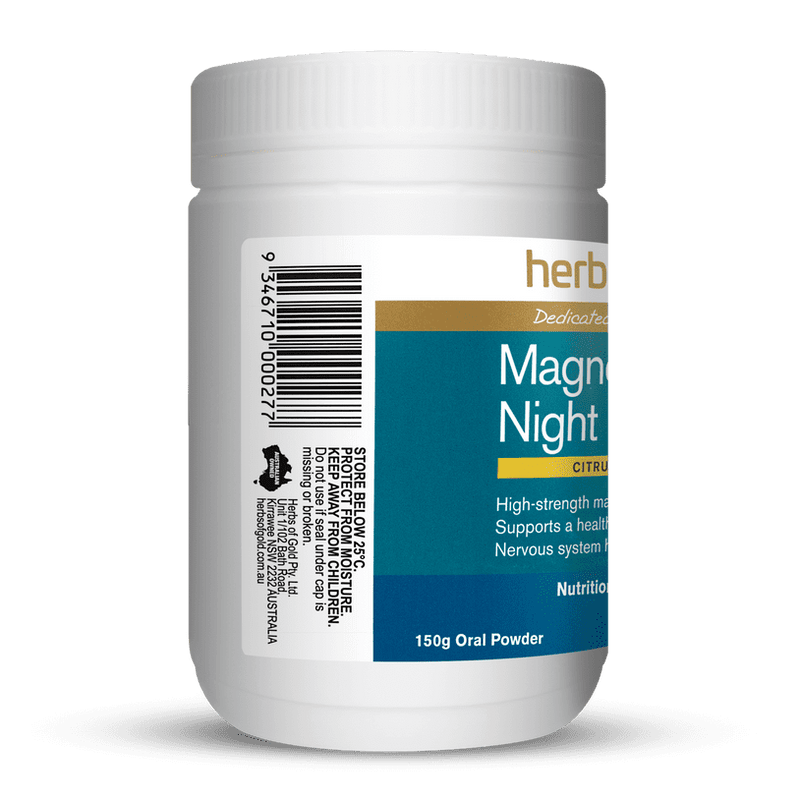HERBS OF GOLD Magnesium Night Plus - Go Vita Burwood