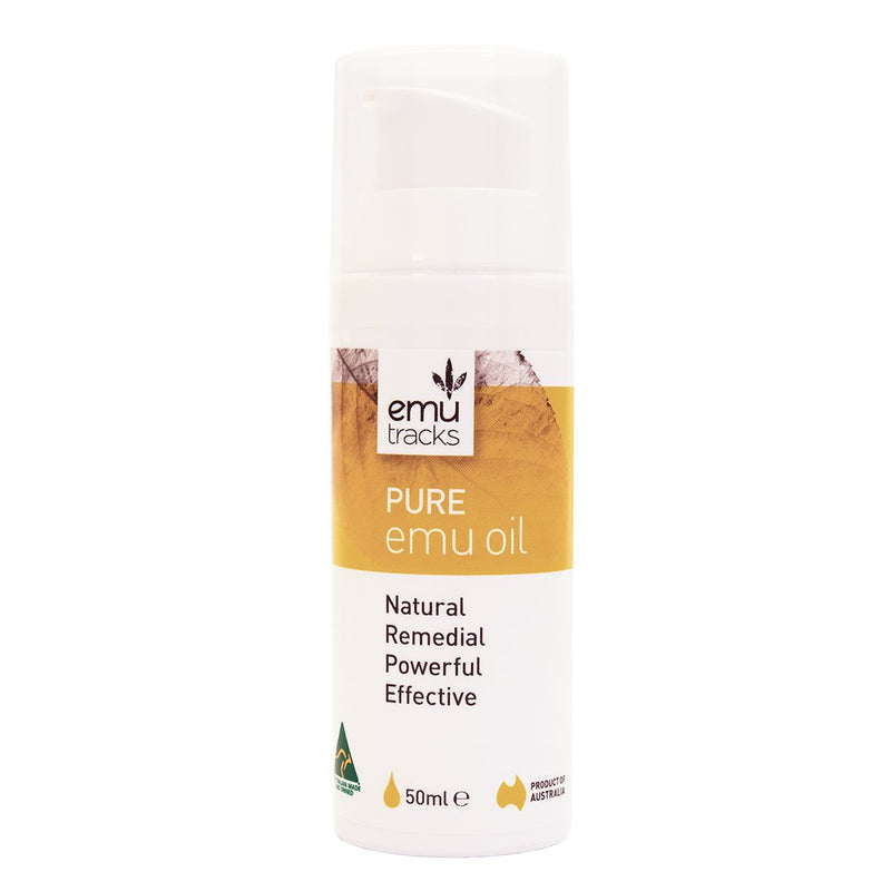 EMU TRACKS Pure Emu Oil - Go Vita Burwood